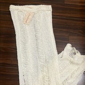 White Cover up Skirt